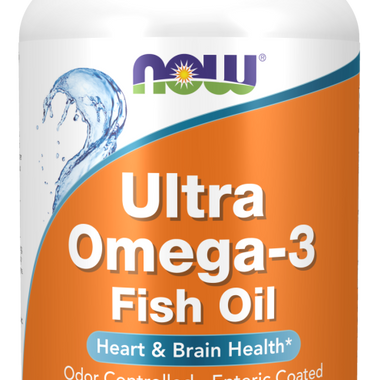 NOW - ULTRA OMEGA 3 FISH OIL