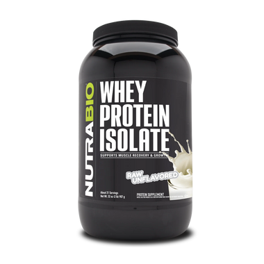 NutraBio Whey Protein Isolate