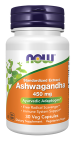 NOW | Ashwagandha 450 mg Veg Capsules
