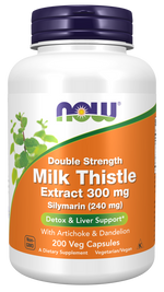 Milk Thistle Extract, Double Strength 300 mg