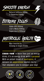 Crani-Yum Nootropic Energy