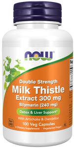 Milk Thistle Extract, Double Strength 300 mg