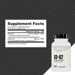 NUTRABIO | Vitamin D3 K2 (5000 IU D3, 180 MCG K2)