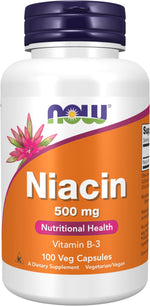 NOW - Niacin (Vitamin B-3) 500 mg